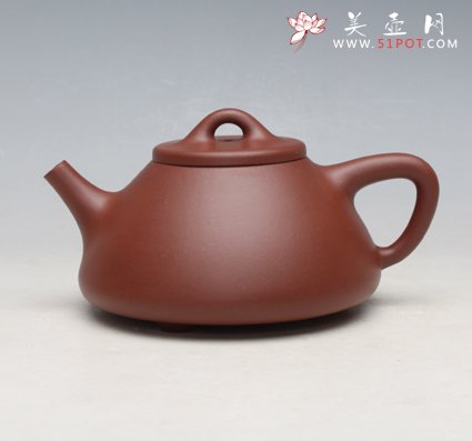 紫砂壶图片：子冶石瓢 - 宜兴紫砂壶网