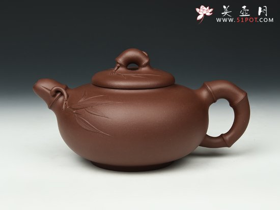 紫砂壶图片：大圆竹 - 宜兴紫砂壶网