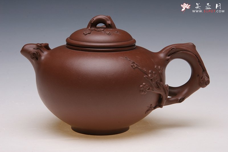 紫砂壶图片：积玉寒香壶 - 宜兴紫砂壶网