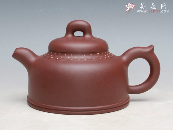 紫砂壶图片：繁星 紫泥 380... - 宜兴紫砂壶网