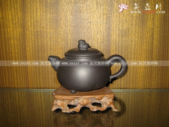 紫砂壶图片：三羊开泰 - 宜兴紫砂壶网