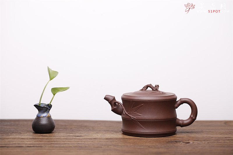 紫砂壶图片：竹段 - 宜兴紫砂壶网