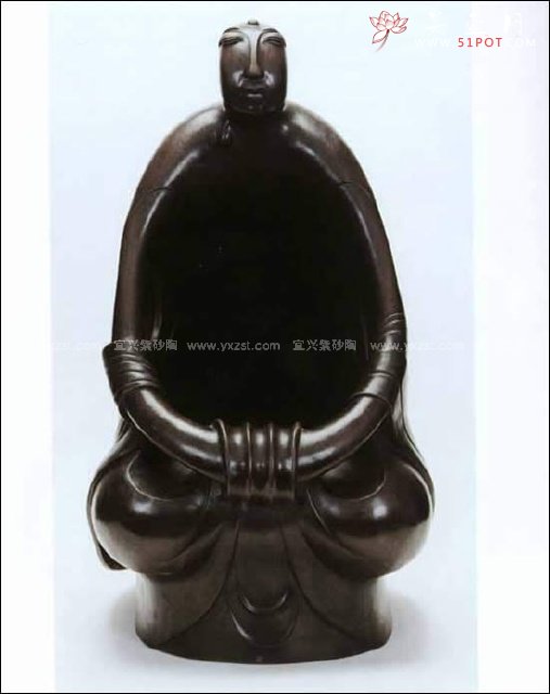 紫砂壶图片：空(雕塑) - 宜兴紫砂壶网