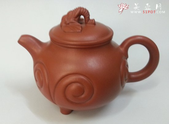 紫砂壶图片：吉祥如意 - 宜兴紫砂壶网