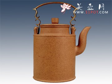 紫砂壶图片：高洋桶三届太博会金奖作品 - 宜兴紫砂壶网