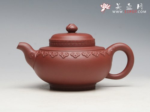 紫砂壶图片：云肩如意 - 宜兴紫砂壶网