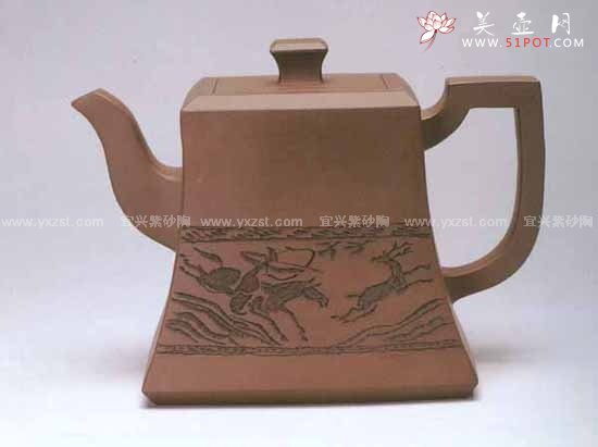 紫砂壶图片：长鸣壶 - 宜兴紫砂壶网