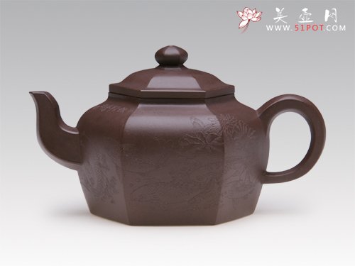 紫砂壶图片：六六大顺1 - 宜兴紫砂壶网