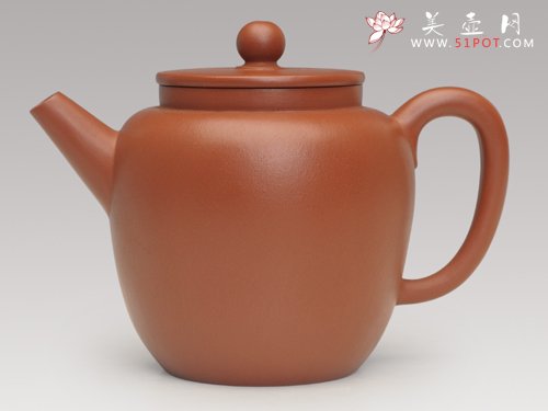 紫砂壶图片：平盖执壶 - 宜兴紫砂壶网