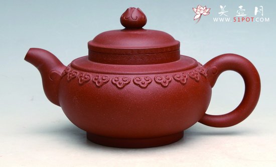 紫砂壶图片：云肩如意 - 宜兴紫砂壶网