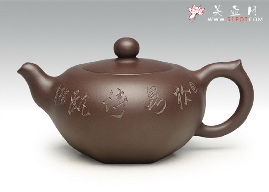 紫砂壶图片：六方宝鼎 副本 拷贝 - 宜兴紫砂壶网