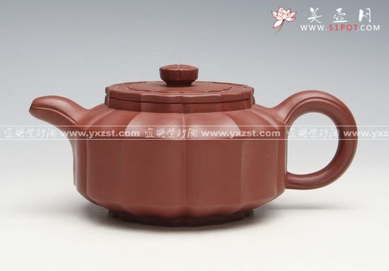 紫砂壶图片：菱花 - 宜兴紫砂壶网