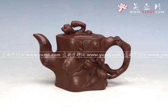 紫砂壶图片：佛手 - 宜兴紫砂壶网