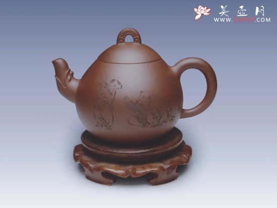 紫砂壶图片：龙蛋 - 宜兴紫砂壶网