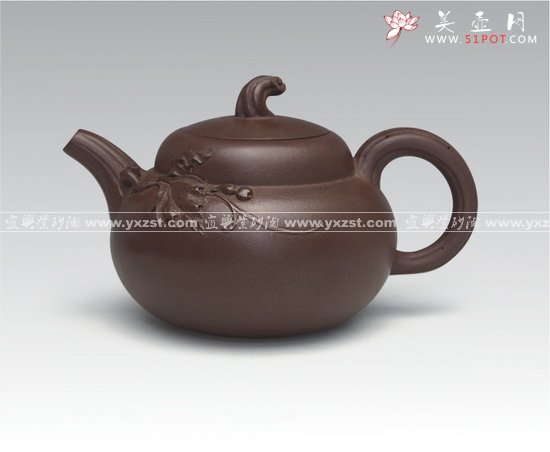 紫砂壶图片：葫芦 - 宜兴紫砂壶网