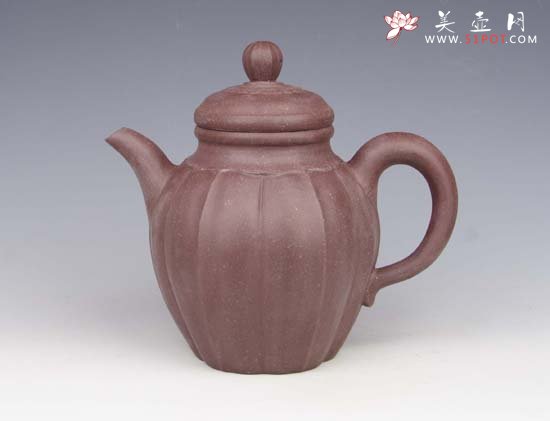 紫砂壶图片：鸳鸯锦囊 - 宜兴紫砂壶网