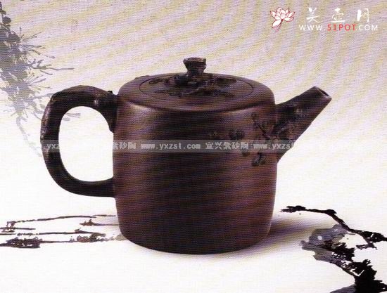 紫砂壶图片：青松 - 宜兴紫砂壶网