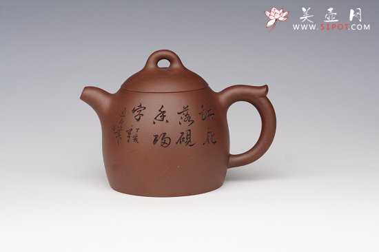 紫砂壶图片：秦权 - 宜兴紫砂壶网