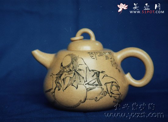 紫砂壶图片：葫芦壶 - 宜兴紫砂壶网