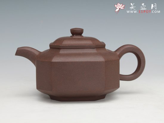 紫砂壶图片：八方壶 - 宜兴紫砂壶网