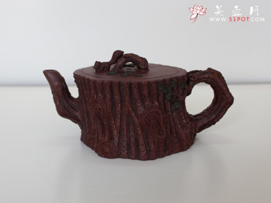 紫砂壶图片：小金松 190cc - 宜兴紫砂壶网