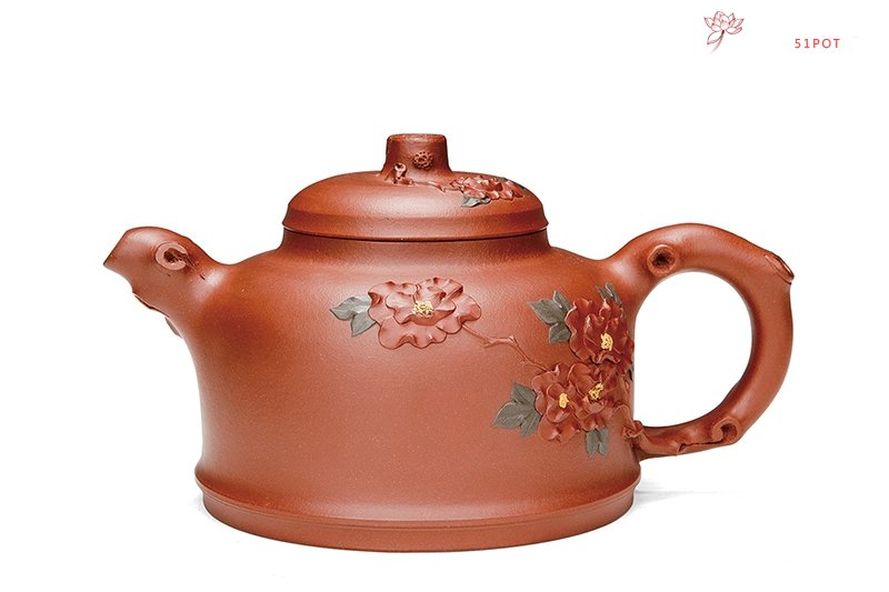 紫砂壶图片：花魁壶 - 宜兴紫砂壶网
