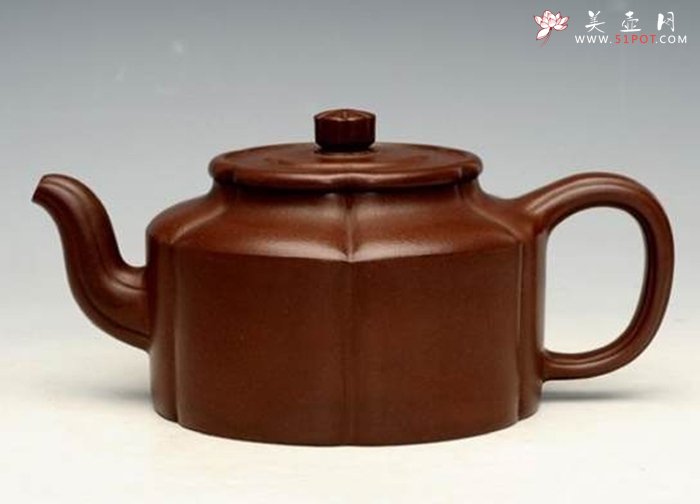 紫砂壶图片：梅花周盘 - 宜兴紫砂壶网