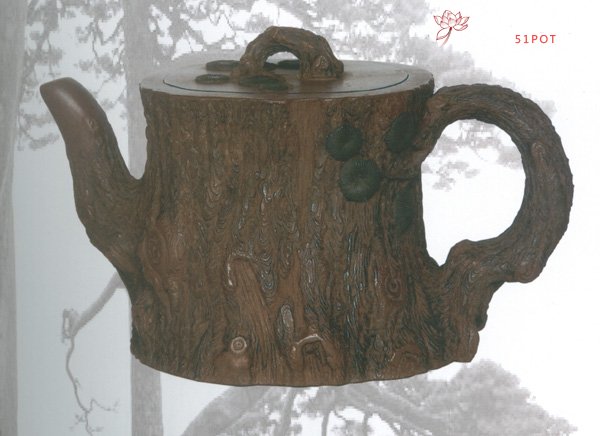 紫砂壶图片：松段 - 宜兴紫砂壶网