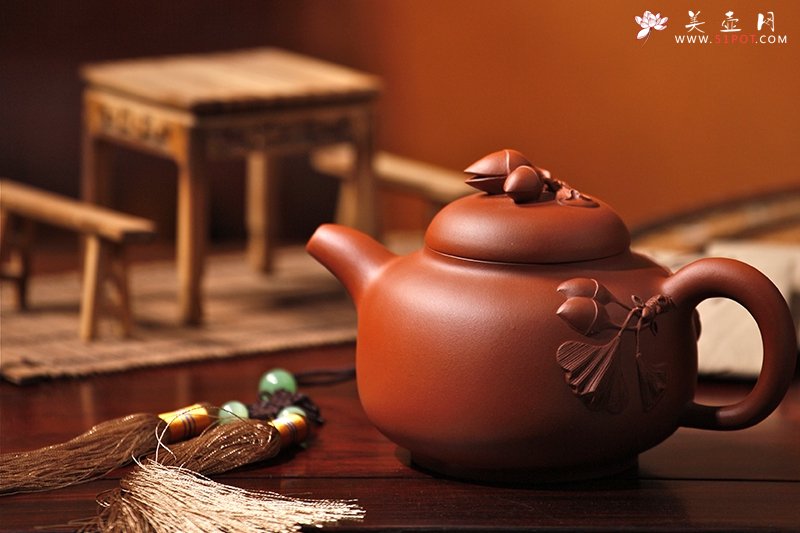 紫砂壶图片：开心果 - 宜兴紫砂壶网