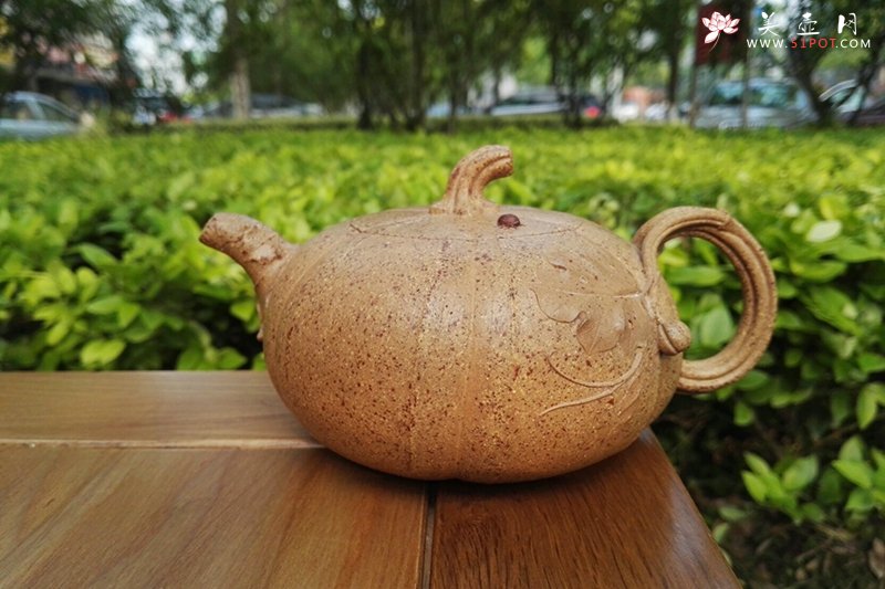 紫砂壶图片：南瓜 - 宜兴紫砂壶网