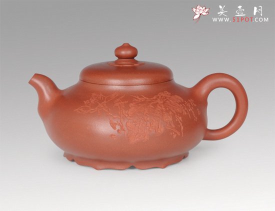 紫砂壶图片：年年如意  徐秉言 清水泥 - 宜兴紫砂壶网