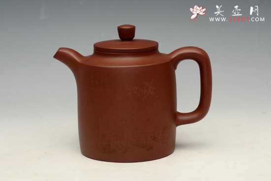 紫砂壶图片：粒柱 - 宜兴紫砂壶网