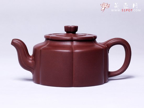 紫砂壶图片：梅花周盘 - 宜兴紫砂壶网