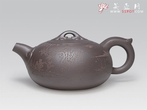 紫砂壶图片：称心如意 - 宜兴紫砂壶网