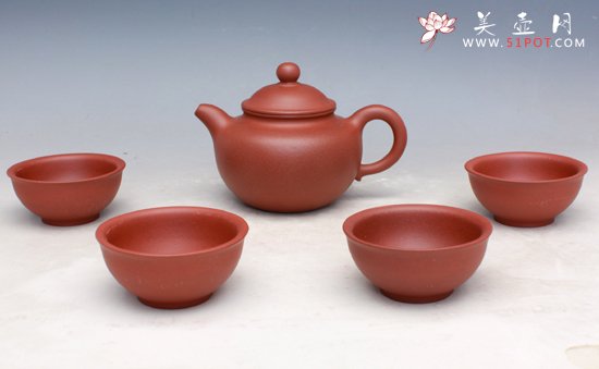 紫砂壶图片：莲子套壶 - 宜兴紫砂壶网