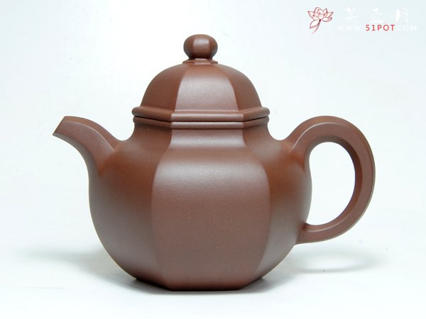 紫砂壶图片：六方掇球 - 宜兴紫砂壶网