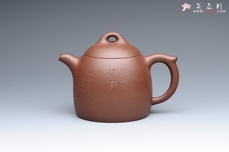 紫砂壶图片：秦权 - 宜兴紫砂壶网