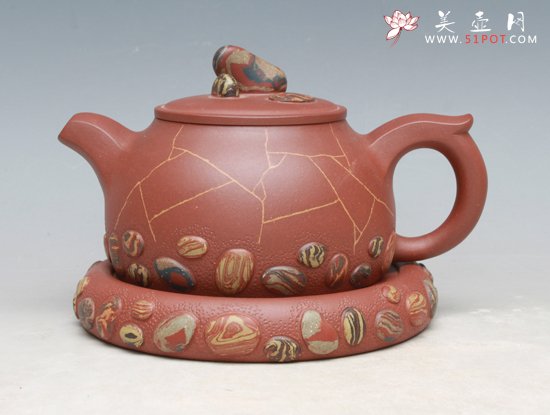 紫砂壶图片：福满乾坤 - 宜兴紫砂壶网