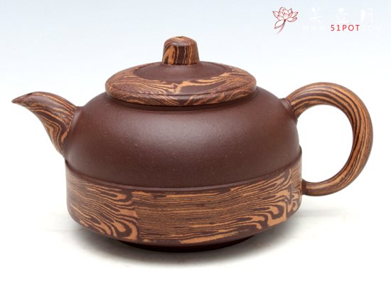 紫砂壶图片：高山流水  绞泥 ... - 宜兴紫砂壶网