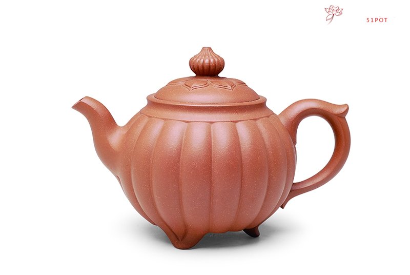 紫砂壶图片：菊瓣壶 - 宜兴紫砂壶网