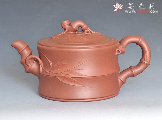 紫砂壶图片：竹段 - 宜兴紫砂壶网