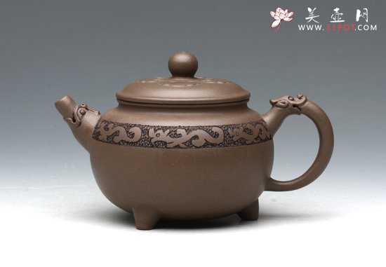 紫砂壶图片：大彬如意 - 宜兴紫砂壶网