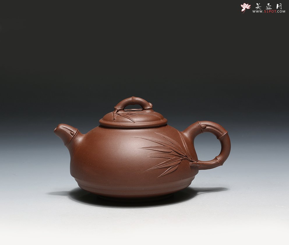 紫砂壶图片：凌竹 - 宜兴紫砂壶网