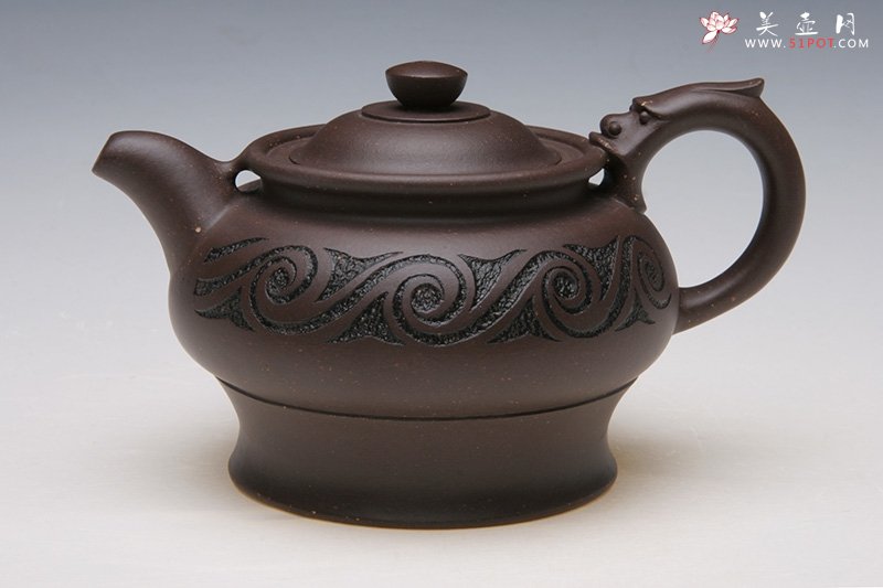 紫砂壶图片：陶魂壶 无锡愽物院收藏 - 宜兴紫砂壶网