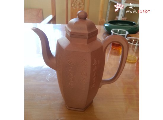 紫砂壶图片：高六方 - 宜兴紫砂壶网