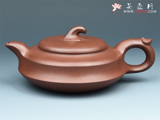 紫砂壶图片：灵芝如意 - 宜兴紫砂壶网