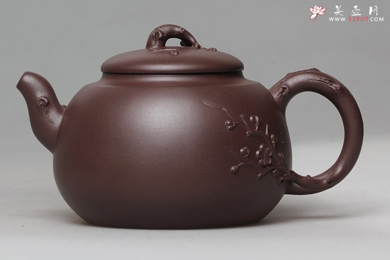 紫砂壶图片：咏梅 - 宜兴紫砂壶网