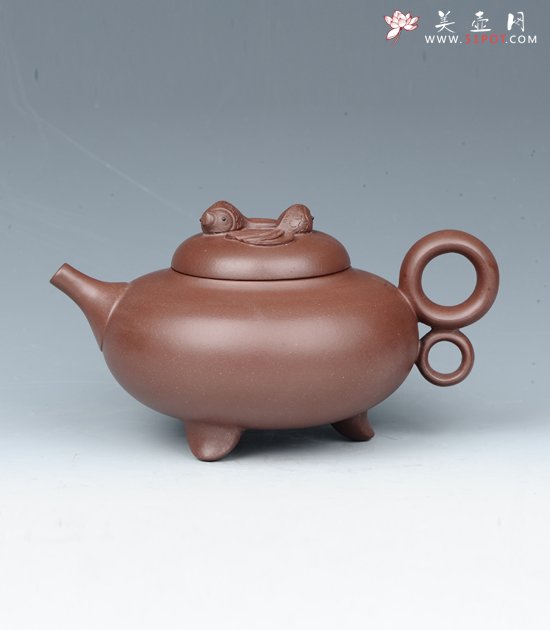 紫砂壶图片：年年有余 - 宜兴紫砂壶网