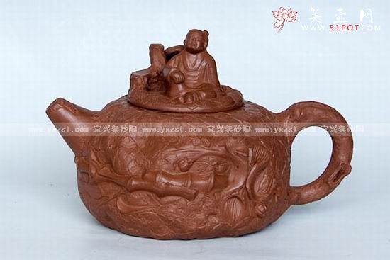 紫砂壶图片：万物生灵 - 宜兴紫砂壶网