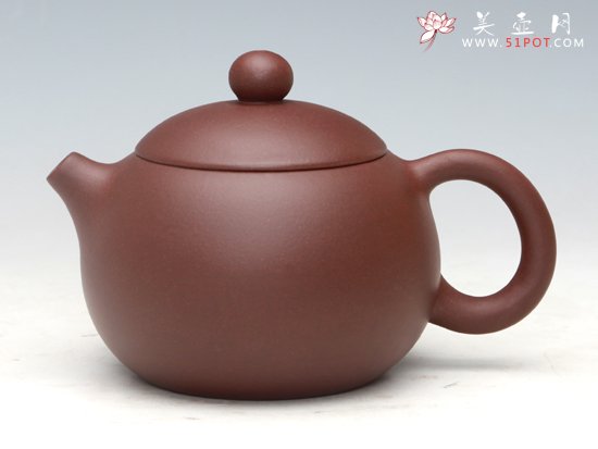 紫砂壶图片：倒把西施（紫泥）340ML - 宜兴紫砂壶网